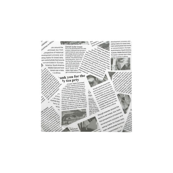 Papel Antigrasa Blanco 20x20 cm, 50 unidades - My Bar (24 Unidades) 1 Papel Antigrasa Blanco 20x20 cm, 50 unidades - My Bar (24 Unidades) 1
