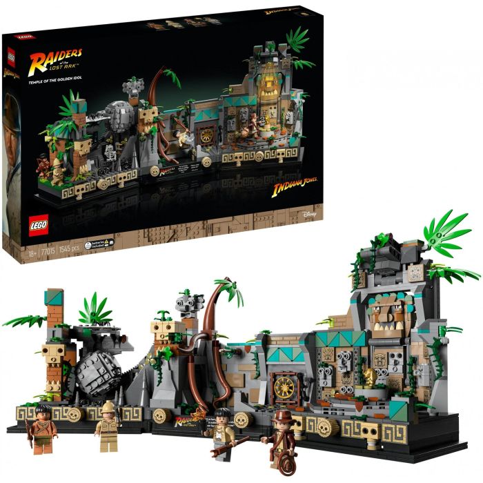 LEGO 77015 Indiana Jones Templo del Ídolo Dorado Set de Construcción 12