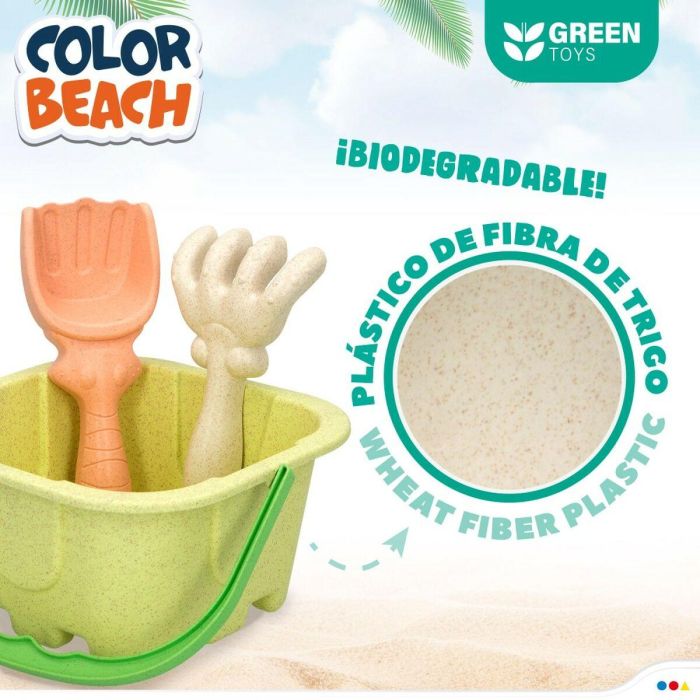 Set de Juguetes de Playa Colorbaby 19,5 x 10 x 19,5 cm (4 Unidades) 2