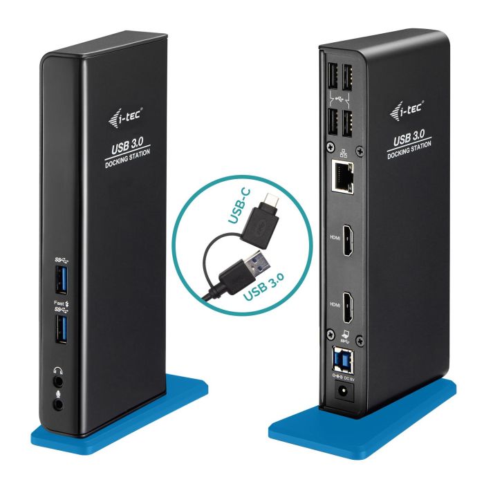 Hub USB i-Tec U3DUALHDMIDOCK 1