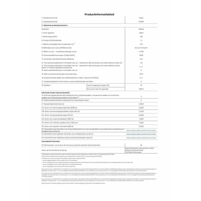 Apple iPad Air M3 Tableta 8 GB RAM 1 TB Almacenamiento Púrpura 2