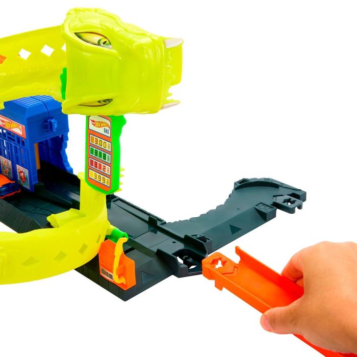 Hot Wheels City Ataque Espiral Serpiente Jbm63 Mattel 2 Hot Wheels City Ataque Espiral Serpiente Jbm63 Mattel 2