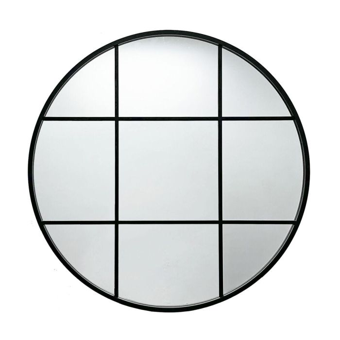 Espejo de pared Versa Negro 3 x 80 x 80 cm 0 Espejo de pared Versa Negro 3 x 80 x 80 cm 0