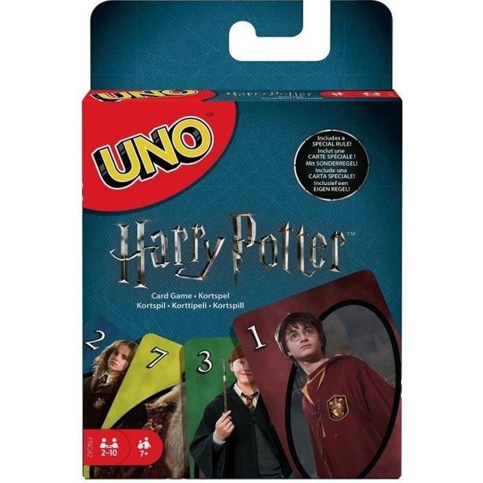 UNO Fnc42 Juego de Cartas Harry Potter con Sombrero Seleccionador. Juego familiar de 2 a 10 jugadores desde 7 años. 0 UNO Fnc42 Juego de Cartas Harry Potter con Sombrero Seleccionador. Juego familiar de 2 a 10 jugadores desde 7 años. 0
