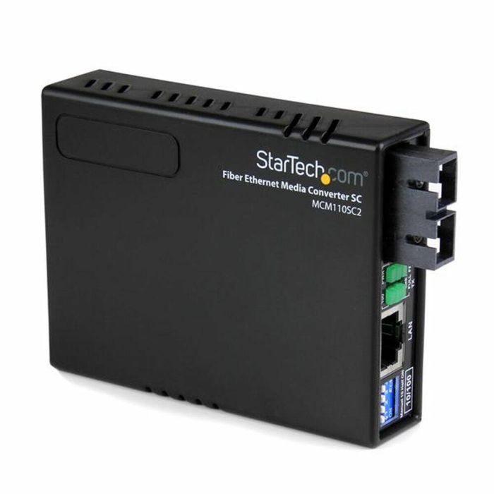 Conversor de RJ45 a Fibra Óptica Startech MCM110SC2EU