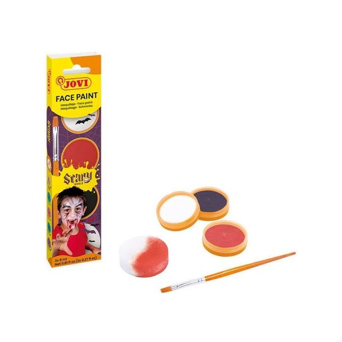 Jovi Maquillaje Crema Estuche 3 Botes 8ml Scary con Accesorios