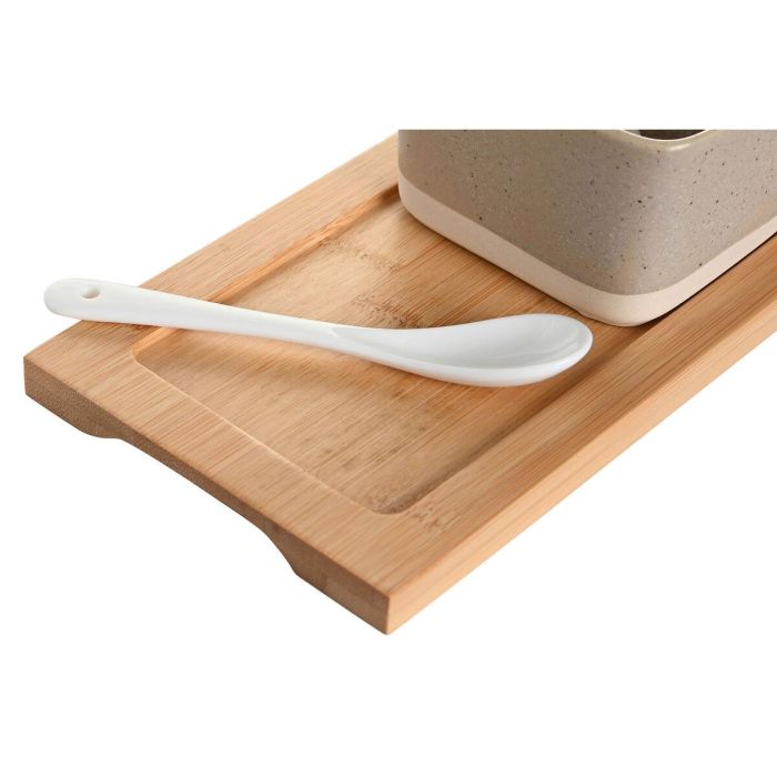 Set de Aperitivo DKD Home Decor 29 x 11,5 x 1,5 cm Porcelana Multicolor Bambú Escandinavo 1 Set de Aperitivo DKD Home Decor 29 x 11,5 x 1,5 cm Porcelana Multicolor Bambú Escandinavo 1