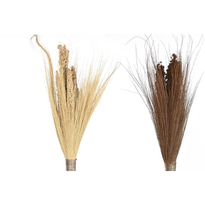 DKD Home Decor Decoración Boho Beige Marron 7 x 220 x 7 cm (6 Unidades) 1