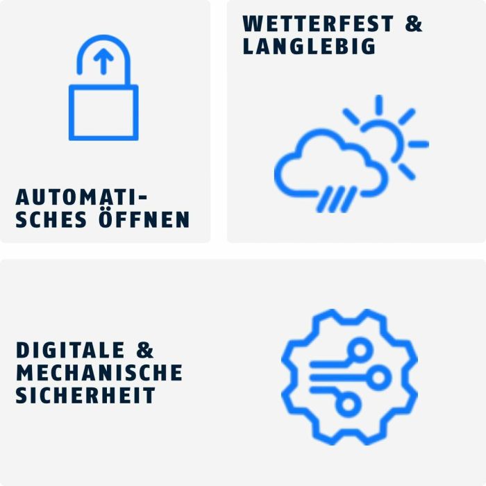 Abus Candado EVEROX One 61/50 mm Bluetooth 5 Abus Candado EVEROX One 61/50 mm Bluetooth 5