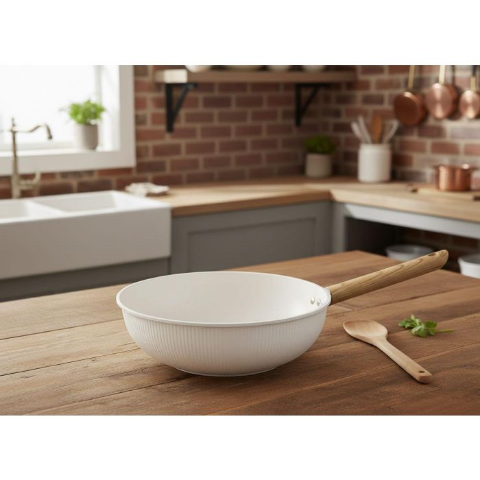 Inde Sarten Wok 26 cm Aluminio Fundido Inducción Daisy (6 Unidades) 7