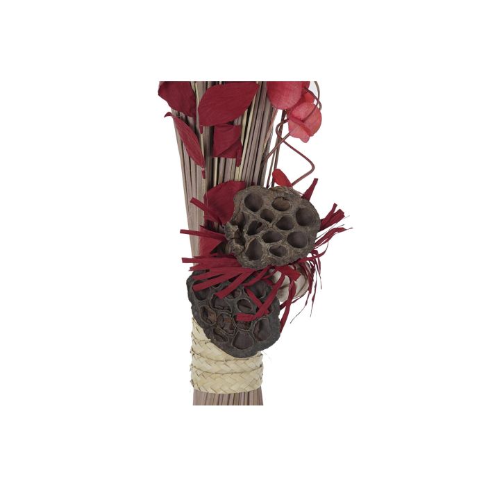 DKD Home Decor Ramo de Flor Seca Rosa para Decoración del Hogar, con 150 cm de Altura, Pack de 4 Unidades 1 DKD Home Decor Ramo de Flor Seca Rosa para Decoración del Hogar, con 150 cm de Altura, Pack de 4 Unidades 1