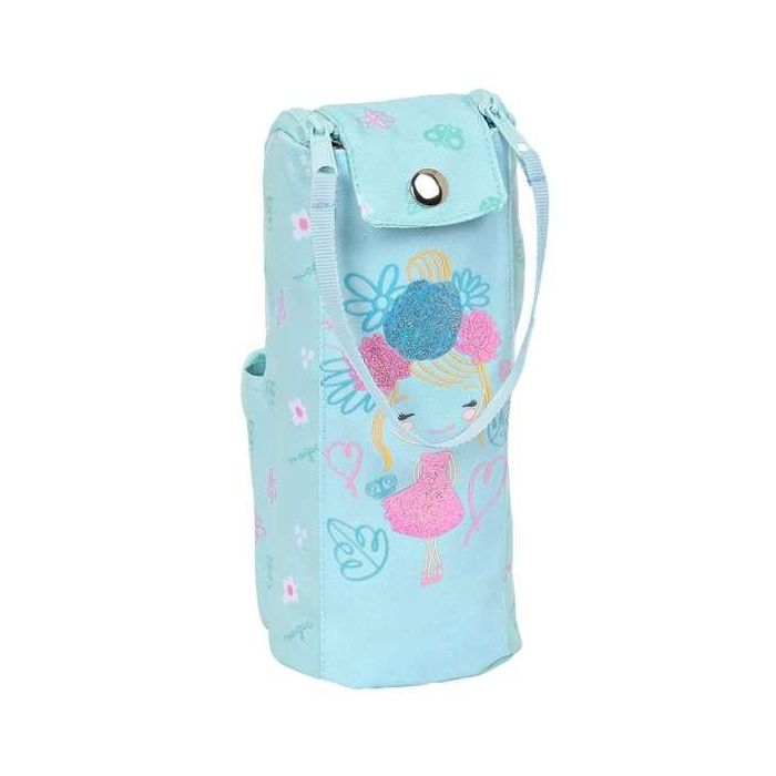 Estuche Escolar Glow Lab Cute doll Azul claro (6 x 21 x 6 cm)