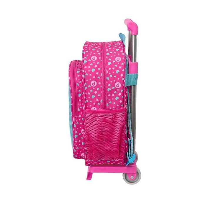 Mochila Escolar con Ruedas Pinypon Azul Rosa 26 x 34 x 11 cm 1 Mochila Escolar con Ruedas Pinypon Azul Rosa 26 x 34 x 11 cm 1