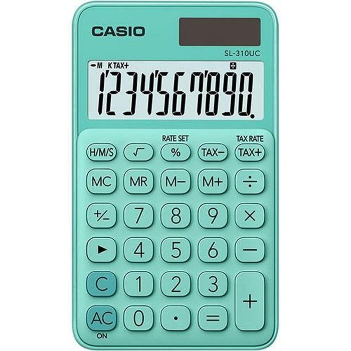 Calculadora Casio SL-310UC Verde (10 Unidades) 1