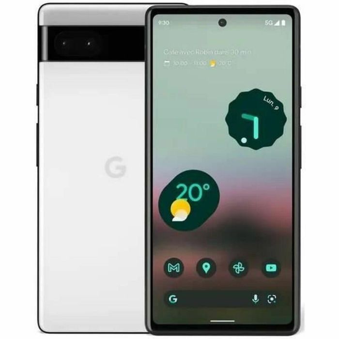 Smartphone Google Pixel 6A Blanco 6,1" 6 GB RAM Google Tensor 128 GB Smartphone Google Pixel 6A Blanco 6,1" 6 GB RAM Google Tensor 128 GB