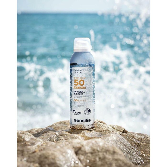 Sensilis INVISIBLE & LIGHT Spray Corporal Protector Solar SPF50+ UVA/UVB, Transparente, No Graso, Waterproof, Pieles Sensibles 200 ml 1 Sensilis INVISIBLE & LIGHT Spray Corporal Protector Solar SPF50+ UVA/UVB, Transparente, No Graso, Waterproof, Pieles Sensibles 200 ml 1