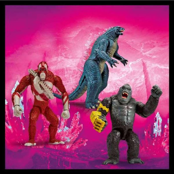 Famosa Figura Gxx Giant King Kong con Accesorios y Diferentes Puntos de Articulación 28 cm 3