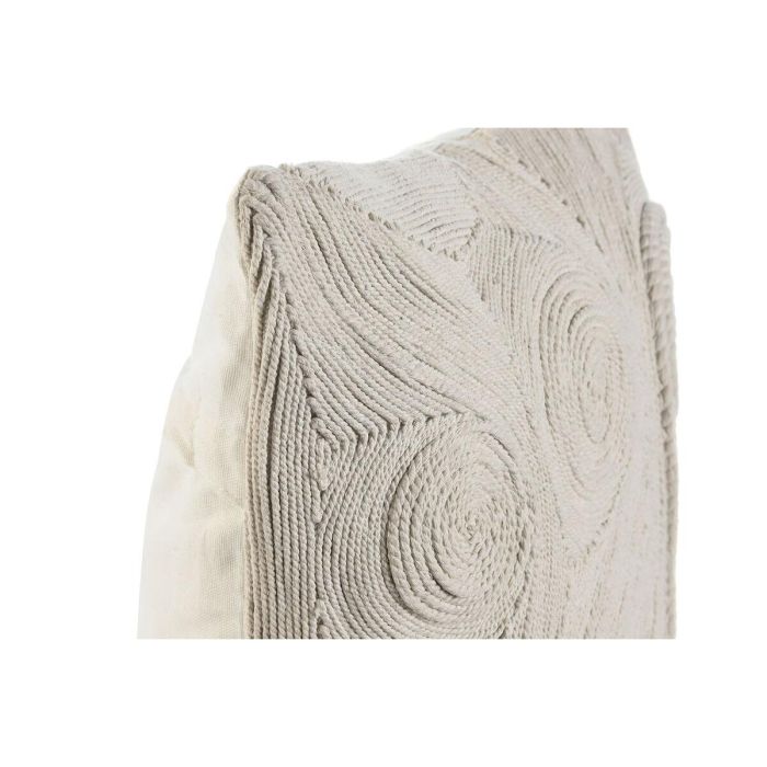 Cojin Boho DKD Home Decor Blanco 45 x 45 cm 3