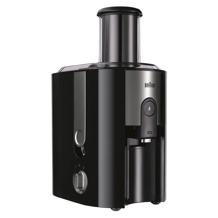 Braun Centrífuga J500 MultiQuick 5 - 900W, Sistema Prensado Rápido, Chimenea 75mm, 2 Velocidades, Negro 1