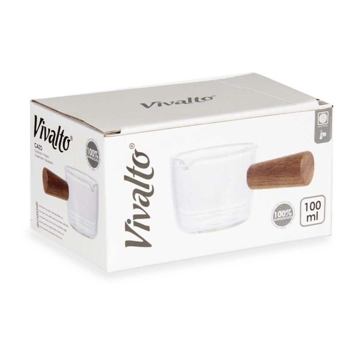 Cazo Vivalto HR-CB002/BHA1 Marrón Transparente Vidrio de Borosilicato 100 ml 2 Cazo Vivalto HR-CB002/BHA1 Marrón Transparente Vidrio de Borosilicato 100 ml 2