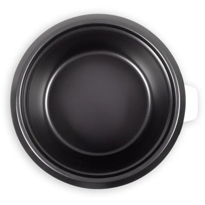 Livoo DOC111 Olla Arrocera - Blanco, 1.5 L, Antiadherente, Calentamiento, Tapa Transparente con Evaporador 1