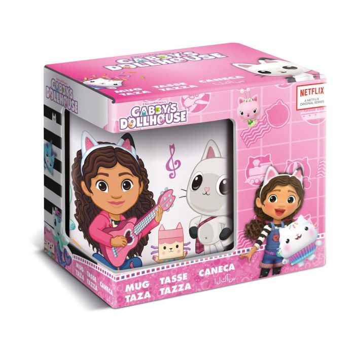 Taza Grande Safta 325 mL Gabby S Dollhouse Party 100x117x87 mm