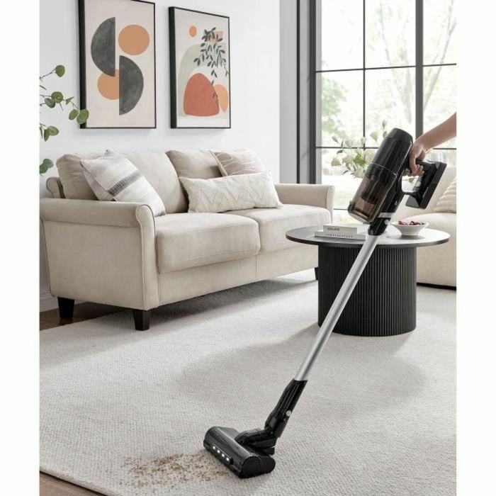 Continental Edison CEVC120B Aspirador Escoba Inalámbrico 2 en 1, 120 W, Negro y Gris 4 Continental Edison CEVC120B Aspirador Escoba Inalámbrico 2 en 1, 120 W, Negro y Gris 4