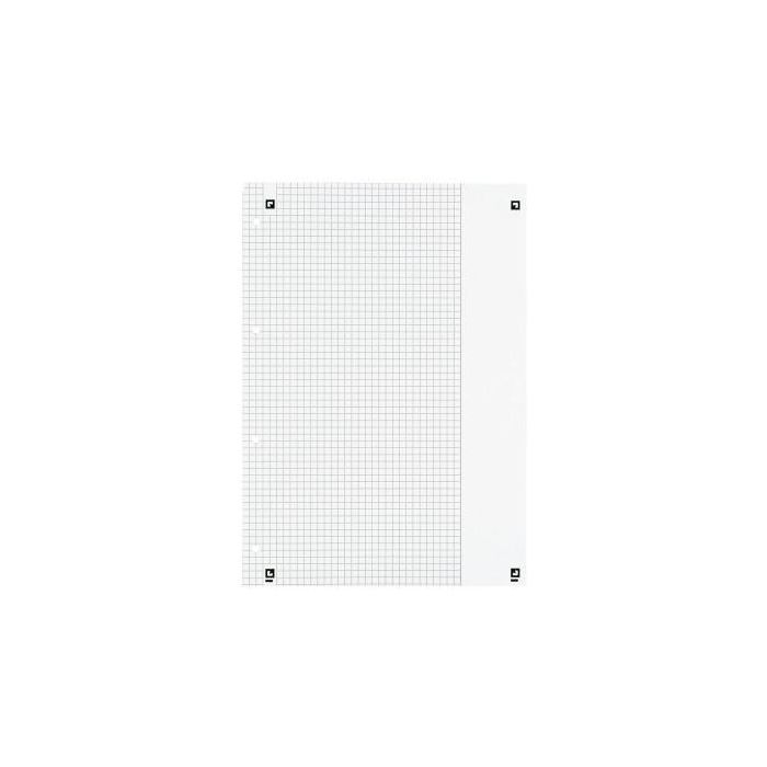 Oxford Collegeblock A4+220x295mm 80 Bl. Kariert Rand weiß R 2 Oxford Collegeblock A4+220x295mm 80 Bl. Kariert Rand weiß R 2