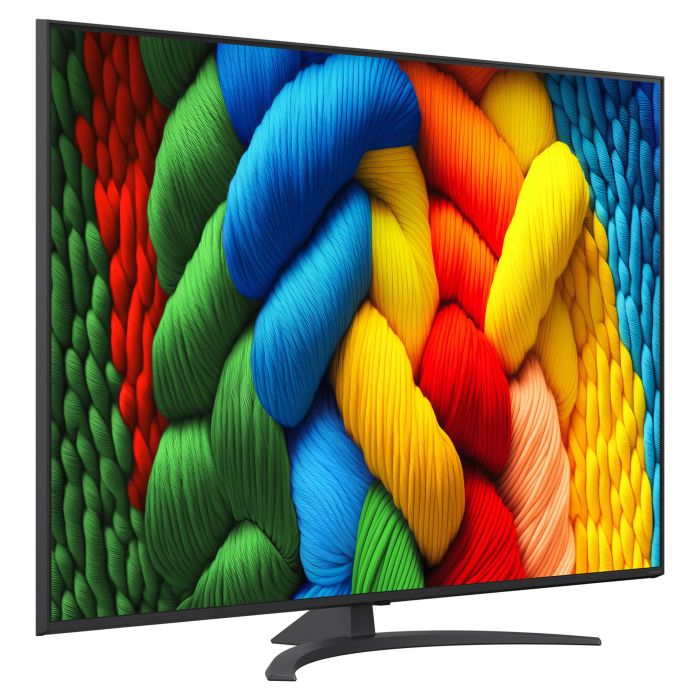 LG 65NANO81A6A.AEU - Televisor 65" NanoCell 4K Smart TV con WebOS, AI Sound Pro, HDR, Wi-Fi, Bluetooth, HDMI 2.1, Negro