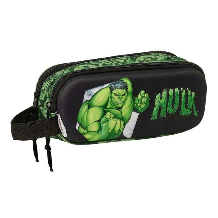 Safta Portatodo Doble 3D Hulk 21x8x6 cm 0 Safta Portatodo Doble 3D Hulk 21x8x6 cm 0