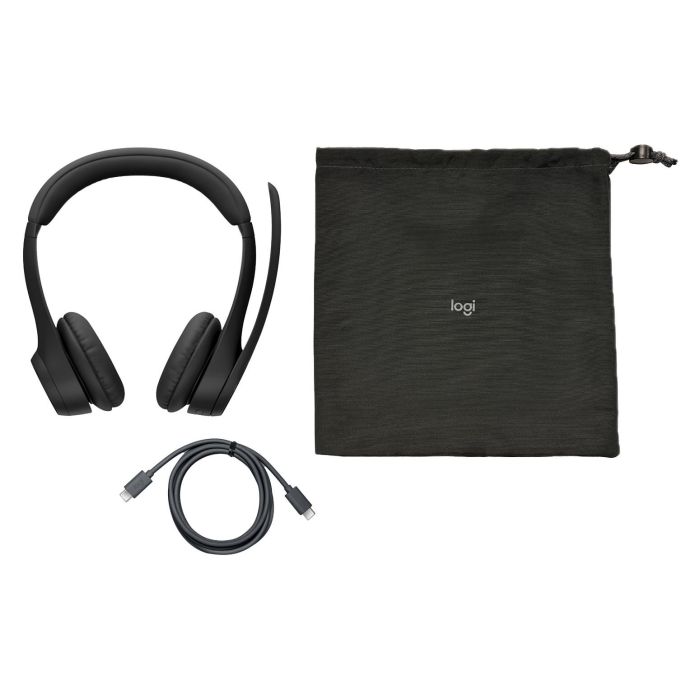 Logitech Zone 305 MIDNIGHT Auriculares Inalámbricos Diadema Negro Bluetooth 5.3 20h