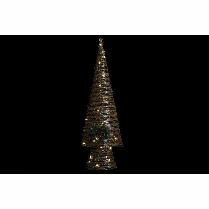 Arbol Navidad Alpina DKD Home Decor Natural Cobrizo 18 x 100 x 32 cm 2