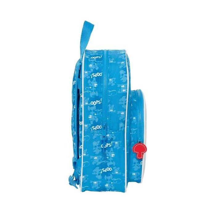 Mochila Escolar Los Pitufos Azul 26 x 34 x 11 cm 2
