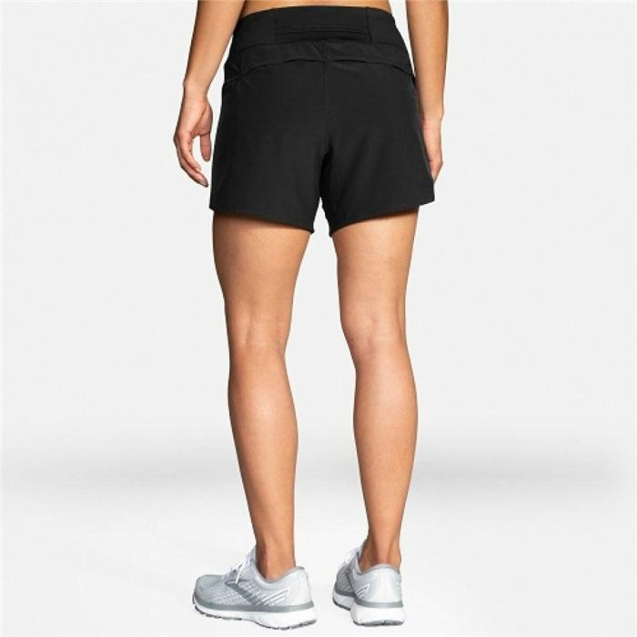 Pantalones Cortos Deportivos para Mujer Brooks Chaser 5" Negro 3 Pantalones Cortos Deportivos para Mujer Brooks Chaser 5" Negro 3