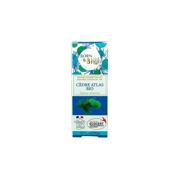 BORN TO BIO Aceite Esencial Orgánico de Cedro del Atlas 10 ml Bio