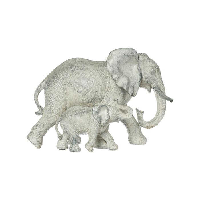 Atmosphera Elefante decorativo de resina, colores surtidos, 12x22.5x15.5cm