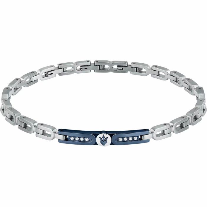 Pulsera Hombre Maserati Acero Inoxidable 21,5 cm Plateado 8 Pulsera Hombre Maserati Acero Inoxidable 21,5 cm Plateado 8