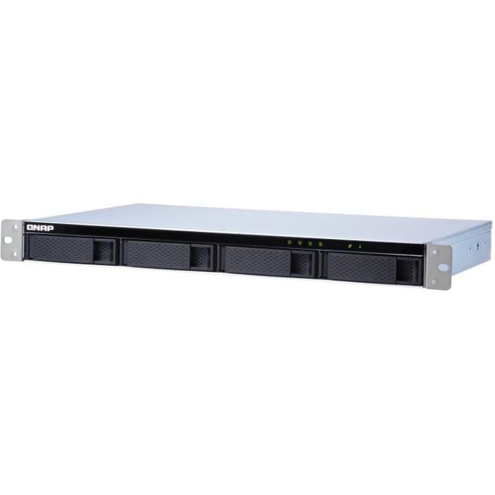 QNAP TL-R400S JBOD 4-Bahías SATA Rackmount 1U Expansión Almacenamiento Unidades 2.5/3.5" Hot-swap 9