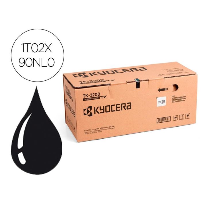 Tóner Kyocera 1T02X90NL0 Negro