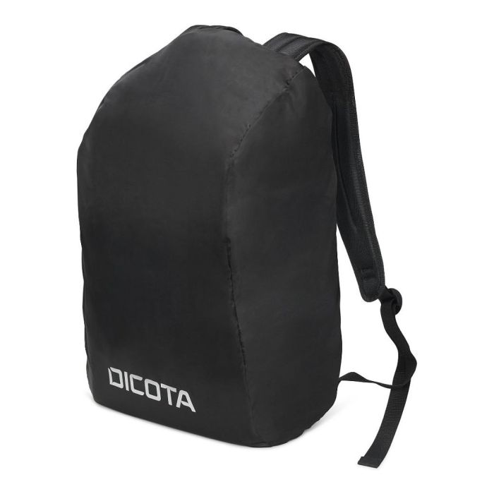 DICOTA Eco Backpack SELECT Mochila para portátil de 17.3 pulgadas, compartimento para portátil, hecha con materiales reciclados, unisex, negro 8