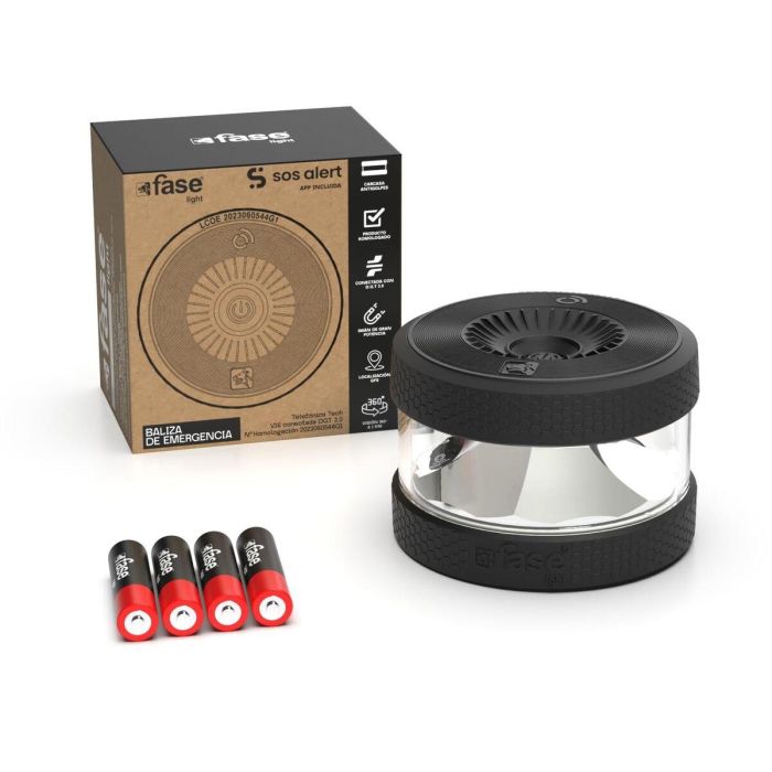 Baliza de Emergencia V16 conectada DGT 3.0 Fase 112664.V01 14