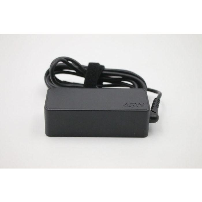 Lenovo 45W power adapter with 3-prong design, compatible with Lenovo devices, supports multiple voltage levels (20V, 15V, 9V, 5V). 2 Lenovo 45W power adapter with 3-prong design, compatible with Lenovo devices, supports multiple voltage levels (20V, 15V, 9V, 5V). 2