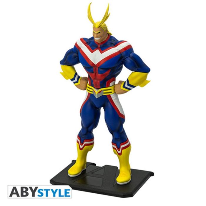 Abystyle Figura Abysse My Hero Academia All Might PVC con Base del Emblema UA - 28 x 16cm 2 Abystyle Figura Abysse My Hero Academia All Might PVC con Base del Emblema UA - 28 x 16cm 2