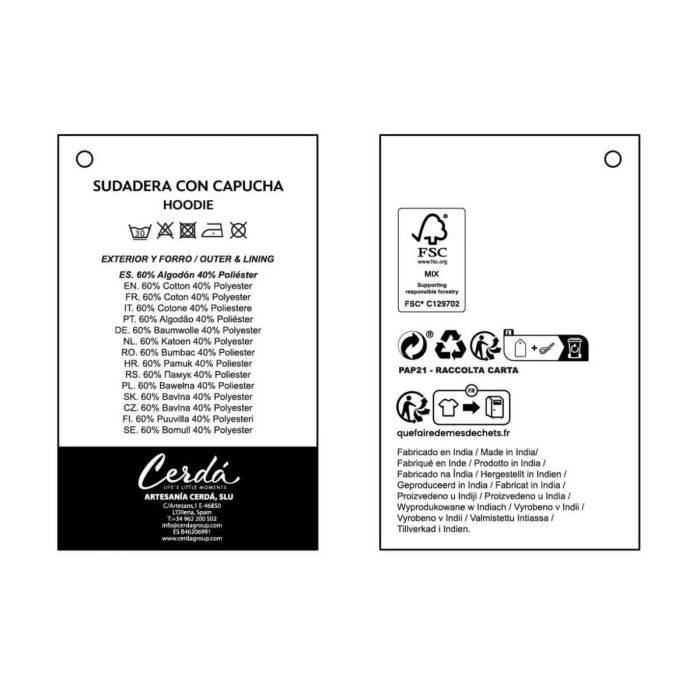 Cerdá Sudadera con Capucha Spiderman 3 años 2 Cerdá Sudadera con Capucha Spiderman 3 años 2