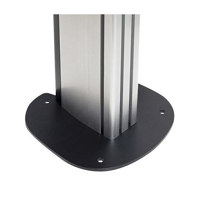 B-Tech Fixed Floor Base for System X, 200kg max, Black 2 B-Tech Fixed Floor Base for System X, 200kg max, Black 2