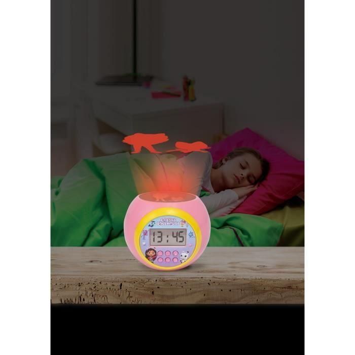Lexibook LEX3380743105338 Gabby y la Casa Mágica - Despertador Proyector infantil con luz de noche y sonidos 1 Lexibook LEX3380743105338 Gabby y la Casa Mágica - Despertador Proyector infantil con luz de noche y sonidos 1