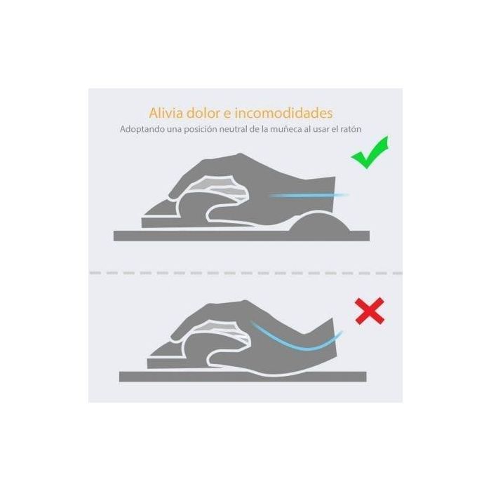 Fellowes Alfombrilla con reposamuñecas de gel negro 3 Fellowes Alfombrilla con reposamuñecas de gel negro 3
