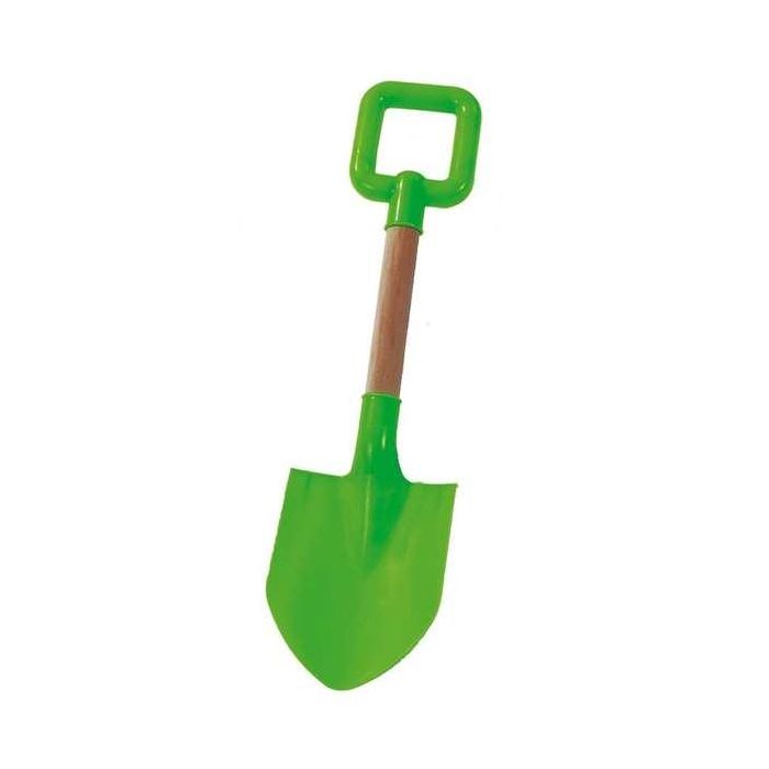 AVC Pala de Playa de Plástico con Mango de Madera de 35 cm - Modelos y Colores Surtidos (Para Niños a Partir de 10 Meses) 2