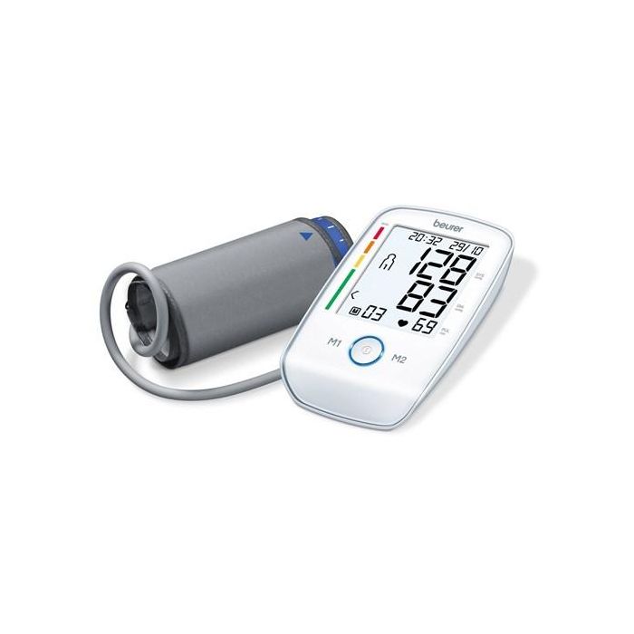 Beurer BM-45 Tensiómetro de Brazo Automático con Pantalla XL Táctil y Detector de Arritmias, Según OMS Beurer BM-45 Tensiómetro de Brazo Automático con Pantalla XL Táctil y Detector de Arritmias, Según OMS