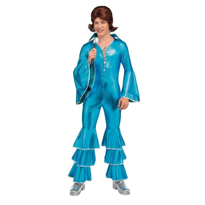 Disfraz adulto disco boy mono y cinturón talla XL 3 Disfraz adulto disco boy mono y cinturón talla XL 3